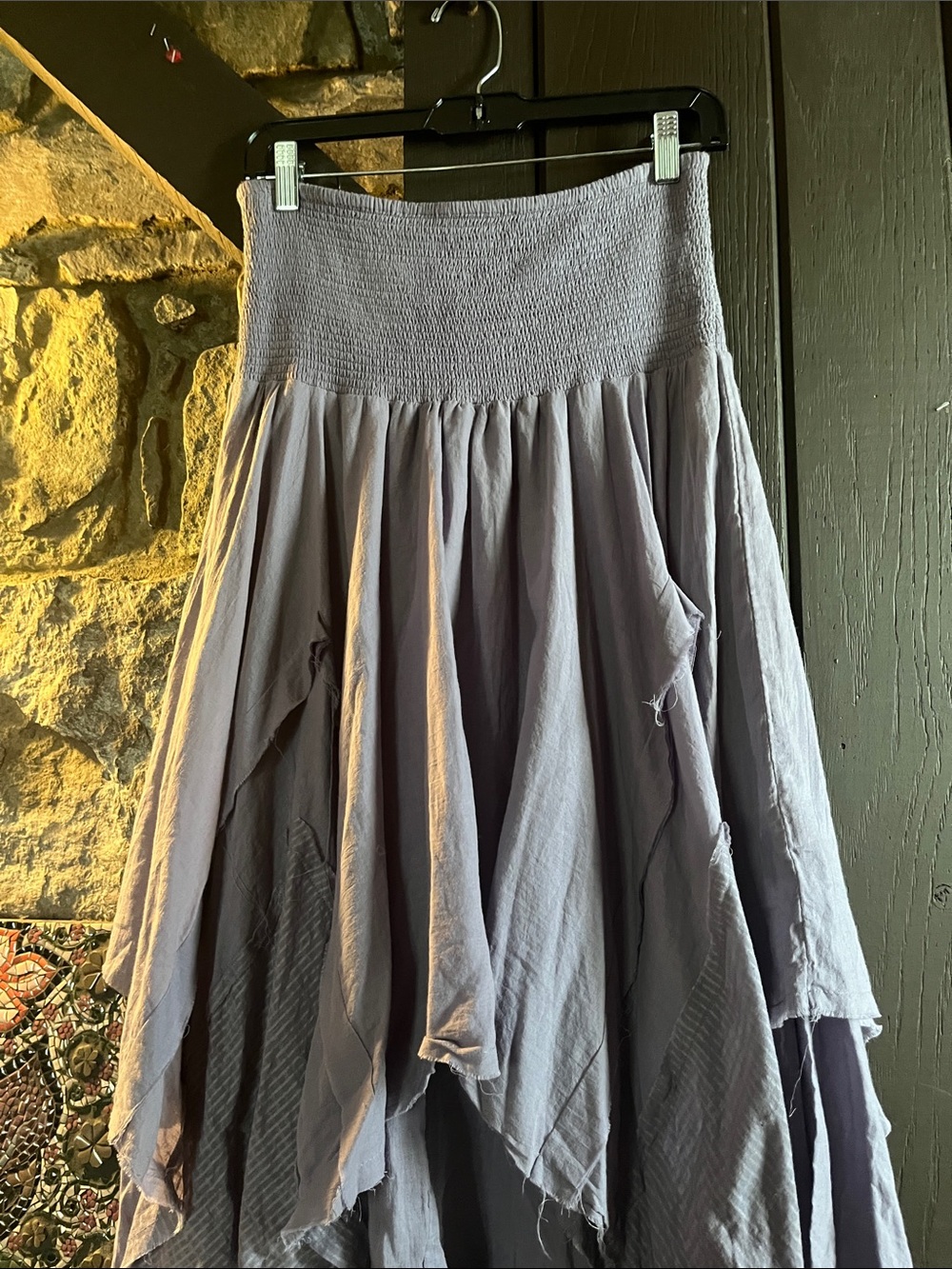 Free People Lavender Layered Maxi Skirt! S - Picture 2 of 5